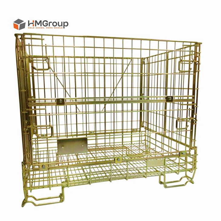 steel wine storage wire mesh container