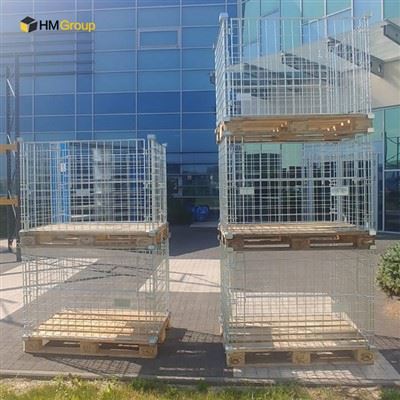 Високи кавез за палету за складиштење