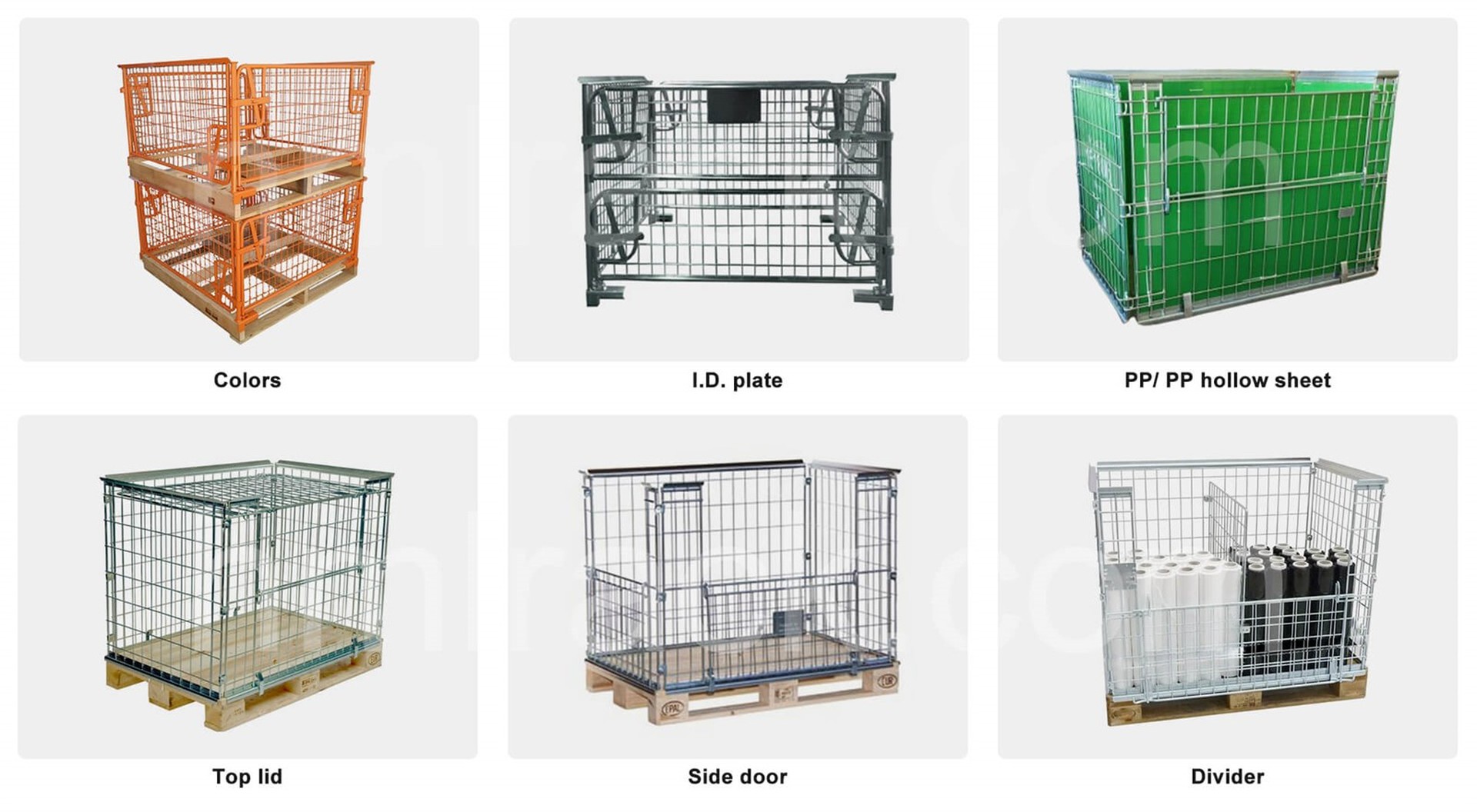 pallet cage Customization Options pallet cage Customization Options