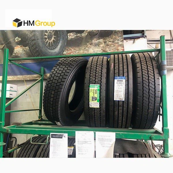 Semi Truck Tire Rack